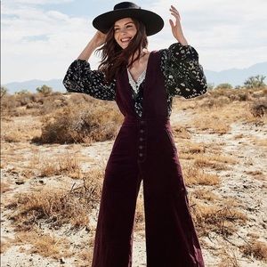 Free People Old School Love Jumpsuit